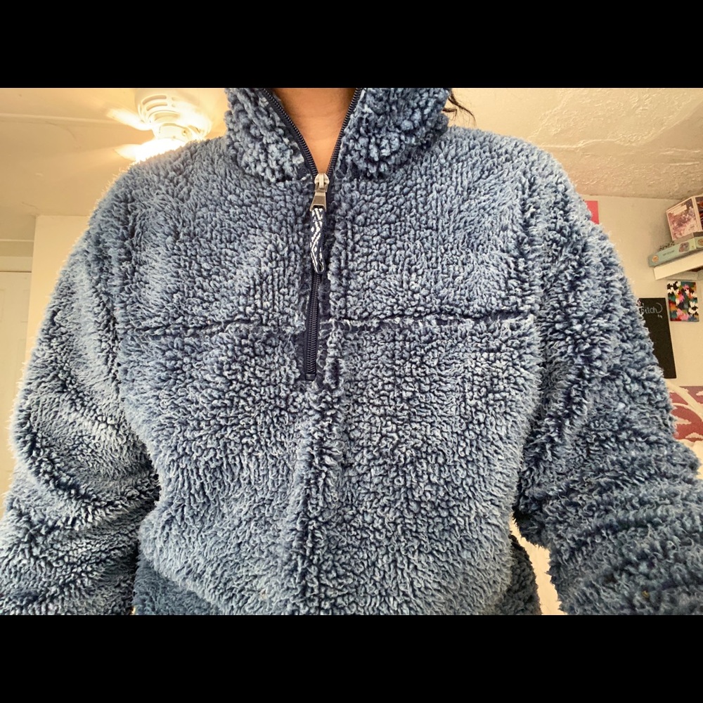 sherpa hoodie